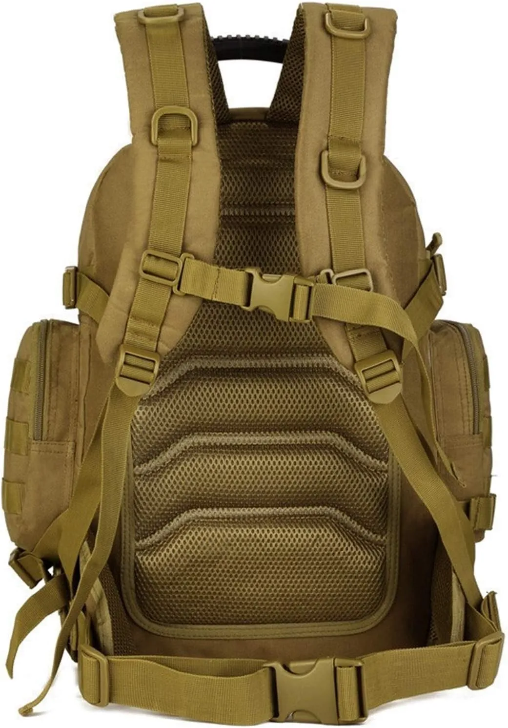 Jungle Leopard Travel Backpack Army Molle Sport Bag Men Camping Hiking Tactical Backpack Military Backpack 40L(S427-40L-T)