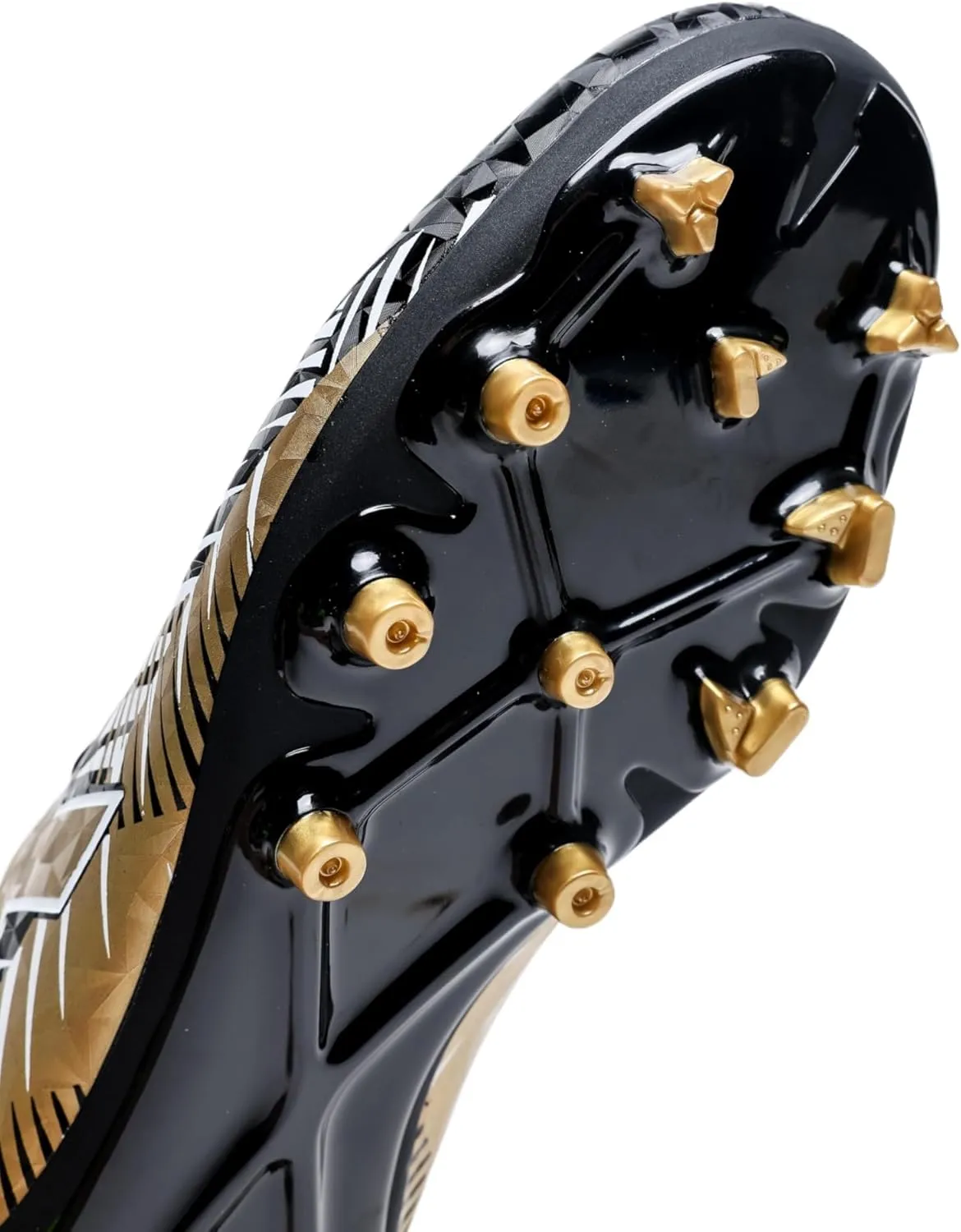 KELME Nebula Men's Soccer Cleats, Firm/Artificial Ground Shoes, for Outdoor Football Rugby Baseball