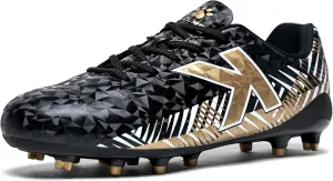 KELME Nebula Men's Soccer Cleats, Firm/Artificial Ground Shoes, for Outdoor Football Rugby Baseball