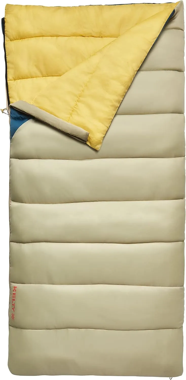 Kelty Catena 30 Degree Sleeping Bag – Backpacking Camping Sleeping Bag with Stuff Sack, Regular