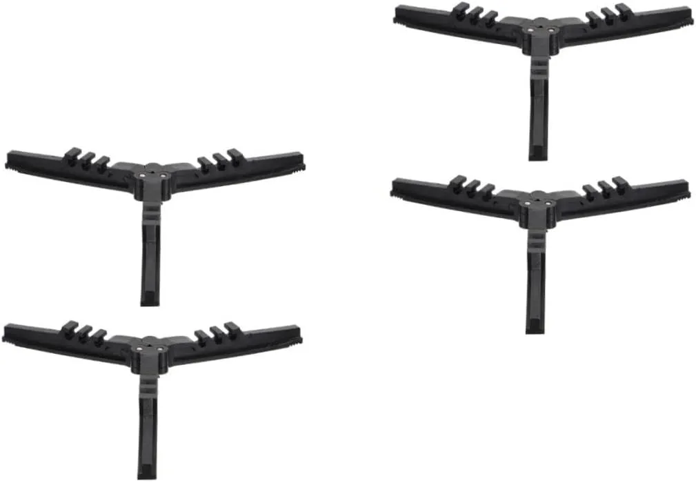 KESYOO 2sets Gas Tank Tripod Stand Fold Gas Stabilizer Convert Camping Stove Gas Canisters Camping Stoves Legs Gas Canister Holder Bracket High-Strength Nylon Plastic 2pcs*2