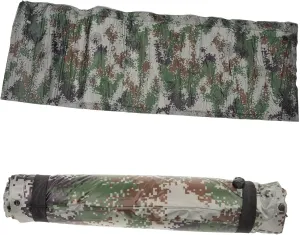 KESYOO Inflatable Camping Mattress Wear-Resistant Sleeping Pad Inflatable Tent Mat Camouflage Inflatable Sleeping Pad Polyester Coated with
