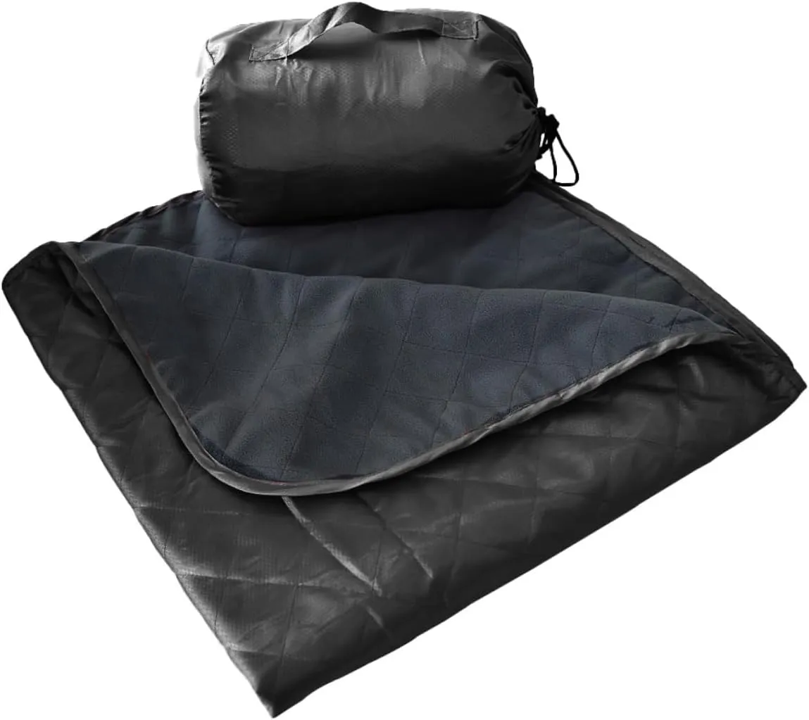 KESYOO Outdoor Camping Blanket Warm Fleece Mat Moisture Picnic Blanket for Travel Hiking and Family Activities Versatile Easy to Clean All Season Comfort