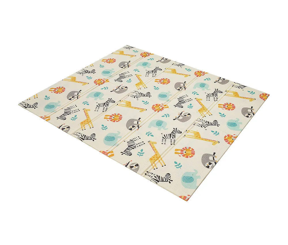 Kids Play Mat XPE Foam Double Folding Pad Non-slip Carpet