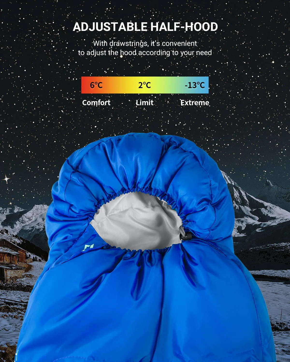 KingCamp Treck 300 Sleeping Bag-Mummy