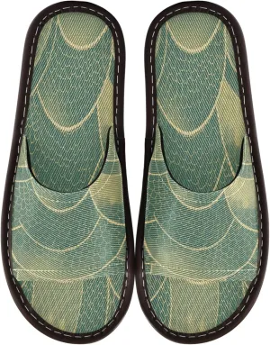 KLL Shower Slippers Indoor Outdoor Portable Non-Slip Open Toe Bedroom Shoes for Guest, Hotel, Travel, Airplane