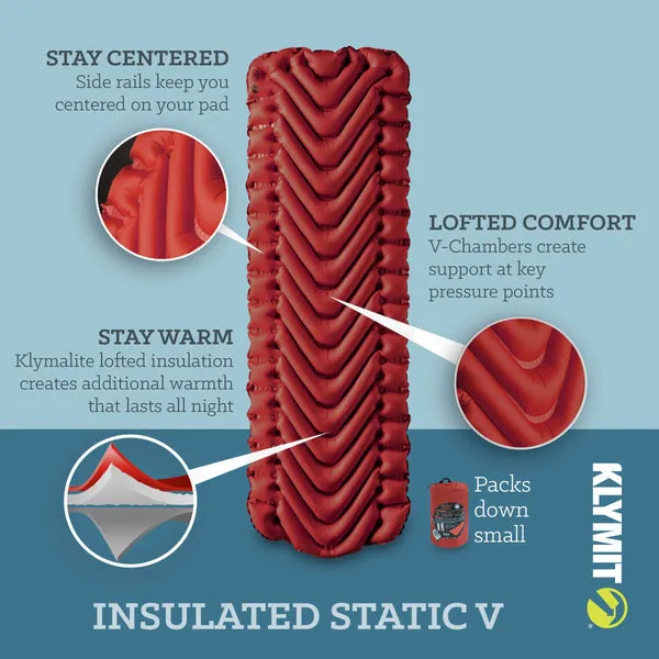 Klymit Insulated Static V Sleeping Mat