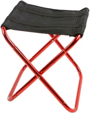 KPJQ Aluminum Alloy Folding Stool Ultralight Outdoor Camping Picnic Travel Chair Camping-chairs Patio furniture Outdoor furniture Camping accessories Patio chairs Camping gear Camping chair Fold