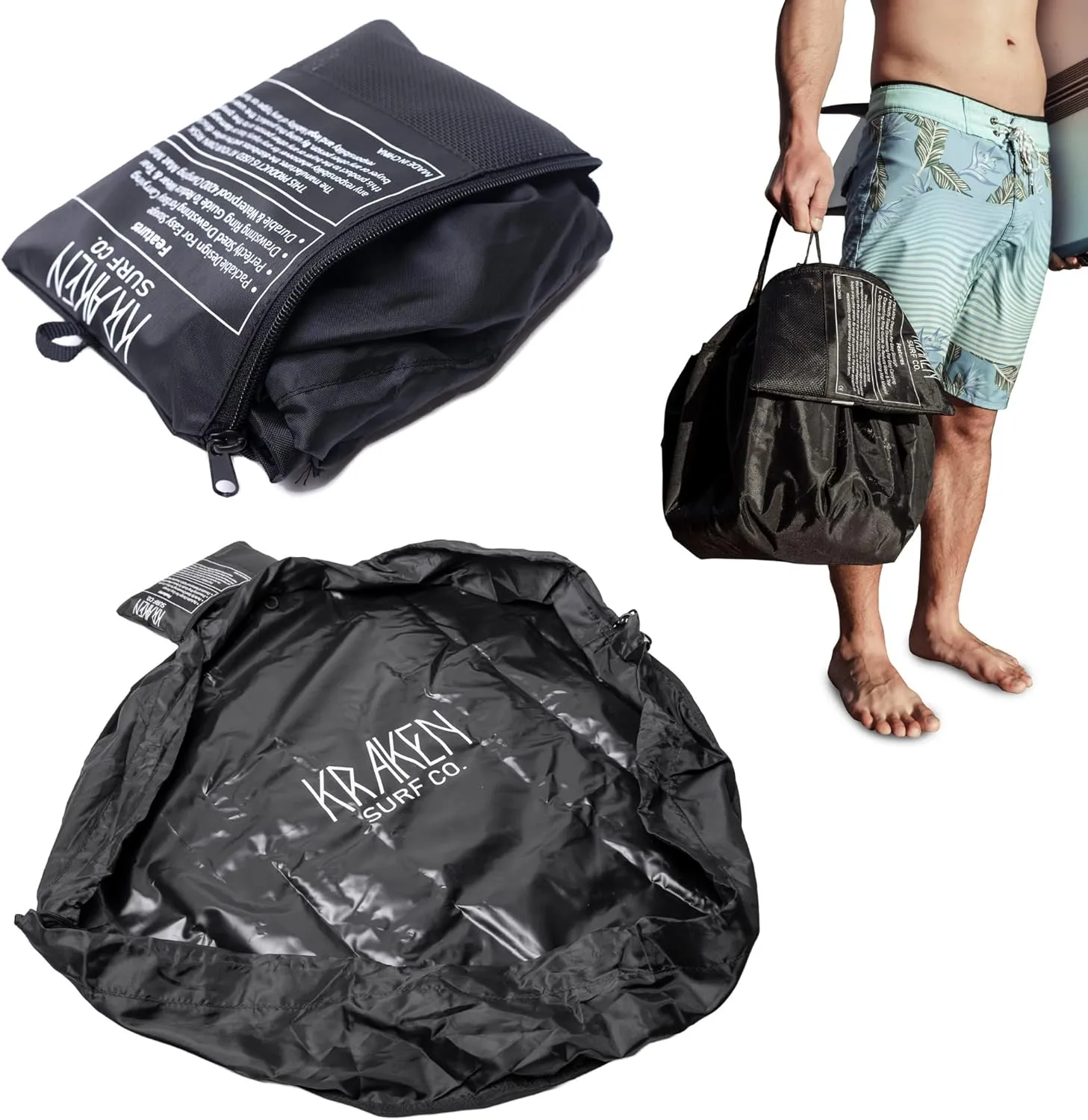 Kraken Surf Co. Wetsuit Changing mat