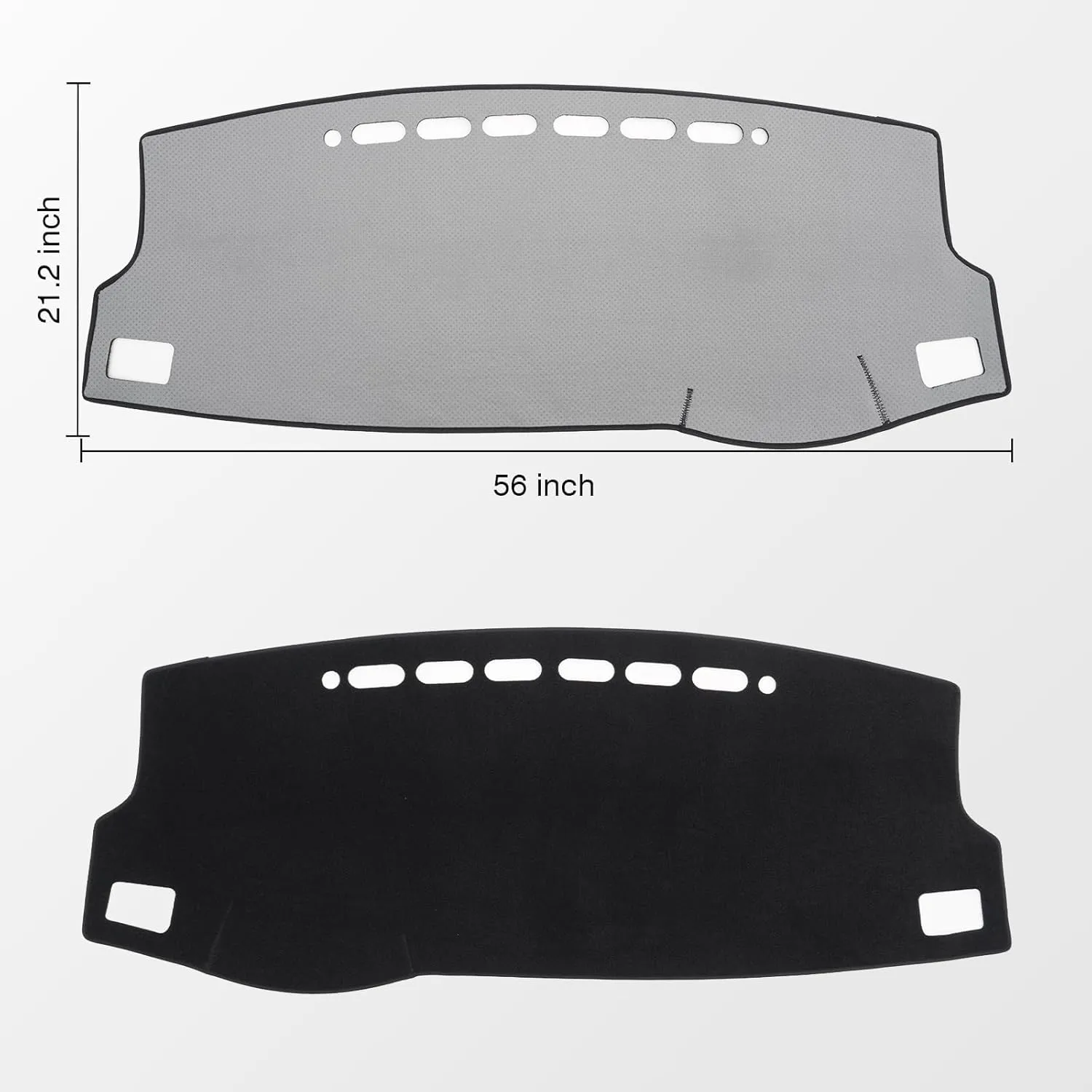 KUST Car Dash Cover for Toyota Corolla 2014 2015 2016 2017 2018 Left Hand Driving Non-Slip Center Console Dash Cover Interior Accessories for Corolla Custom Fit Dash Mat No Glare Black