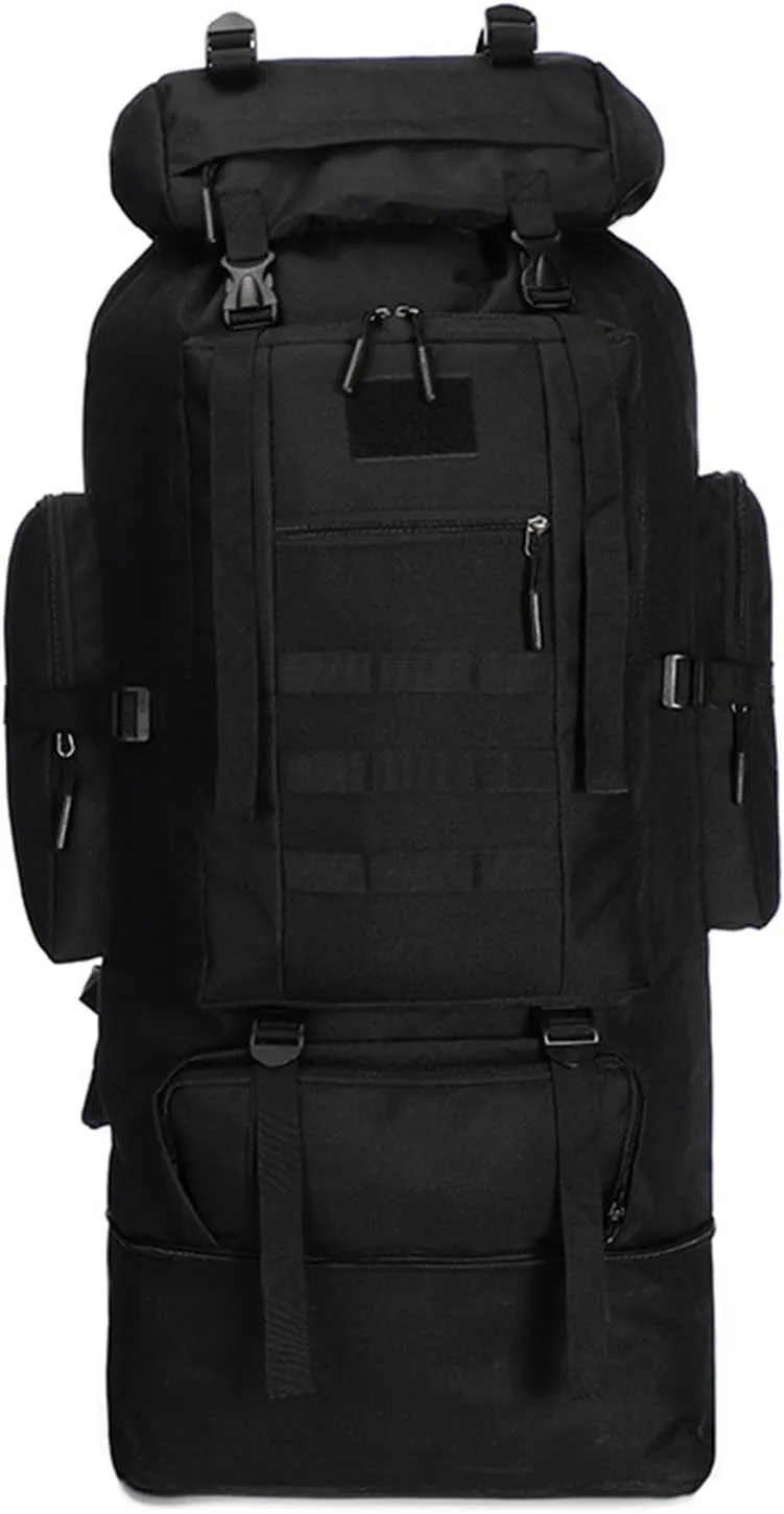 Large Capacity Backpack 100L, Outdoor Hiking Backpack Camping Trekking Survival Backpacks for Cycling, Climbing