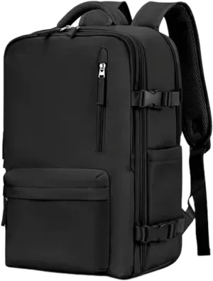 Large Travel Backpack for Women Waterproof Outdoor Hiking Backpack with USB Charging Port Shoes Compartment