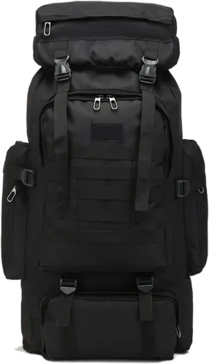Large Trekking Backpack Men - Outdoor Camping Backpack Men, Waterproof Assault Pack Backpack | Large Hiking Backpack Men, Outdoor Hunting Backpack Men for Outdoor Hiking, Camping, Trekking, Hunting
