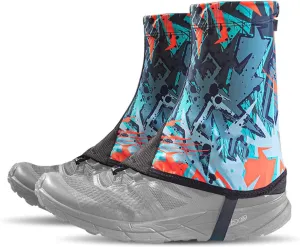 Leg Gaiters,Lightweight Cycling Outdoor Gaiters,Cross-Country Running and Desert Hiking Footwear Equipment,Adjustable Size Leg Gaiters(1 Pair)