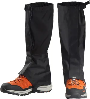 Leg Gaiters,Lightweight Shoe Gaiters Men and Women,Zippered Outdoor Gaiter,Adjustable Size SPOR
