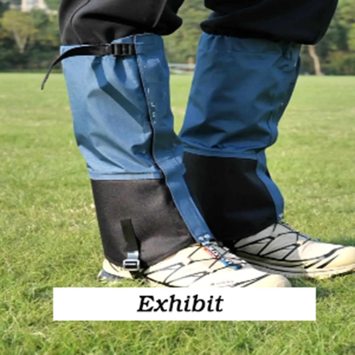 Leg Gaiters,Outdoor Waterproof Hiking Gaiters,Snake Bite Protection Guards with Adjustable Size,for Walking Climbing Hiking Backpacking