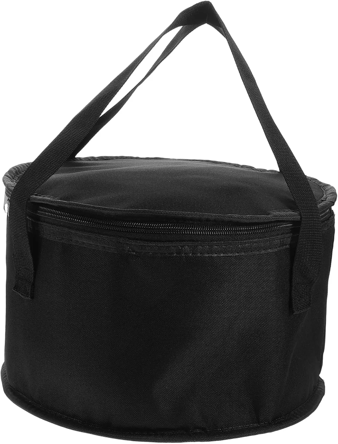 LIFKOME Insulated Reusable Grocery Bag Round Cooler Bag for Food Storage Thermal Carrier Leak-proof Closure Portable