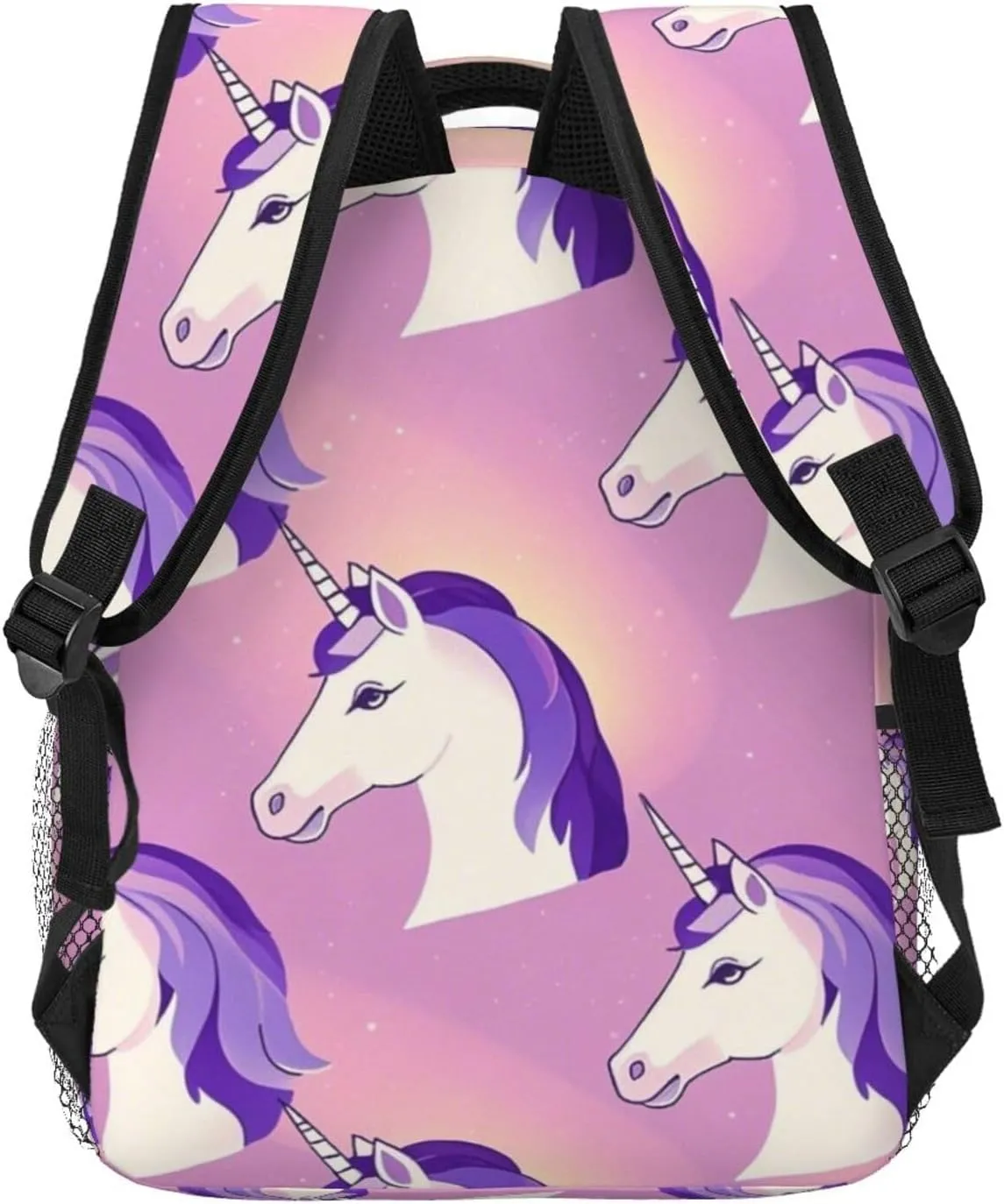Lightweight Backpack for Gym Travel Bicycle - Big Capacity Multipurpose Anti-Theft Carry On Bag, Magic Unicorn Art Travel Hiking Bag & Day Pack