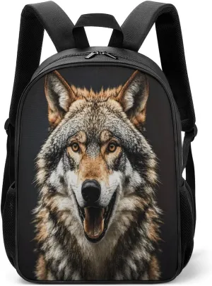 Lightweight Backpacks Cute Travel Bag Durable Hungry Like A Wolf Printing Small Travel Backpack For Women & Men