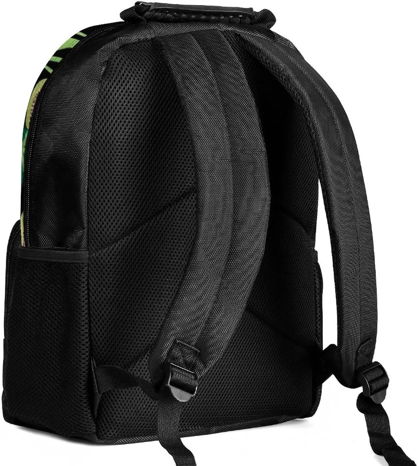 Lightweight Daypack Backpack for Trekking Work Running - Big Capacity Multipurpose Anti-Theft Bookbag, Pink Elephant Banana Leaf Art Business Computer Bag