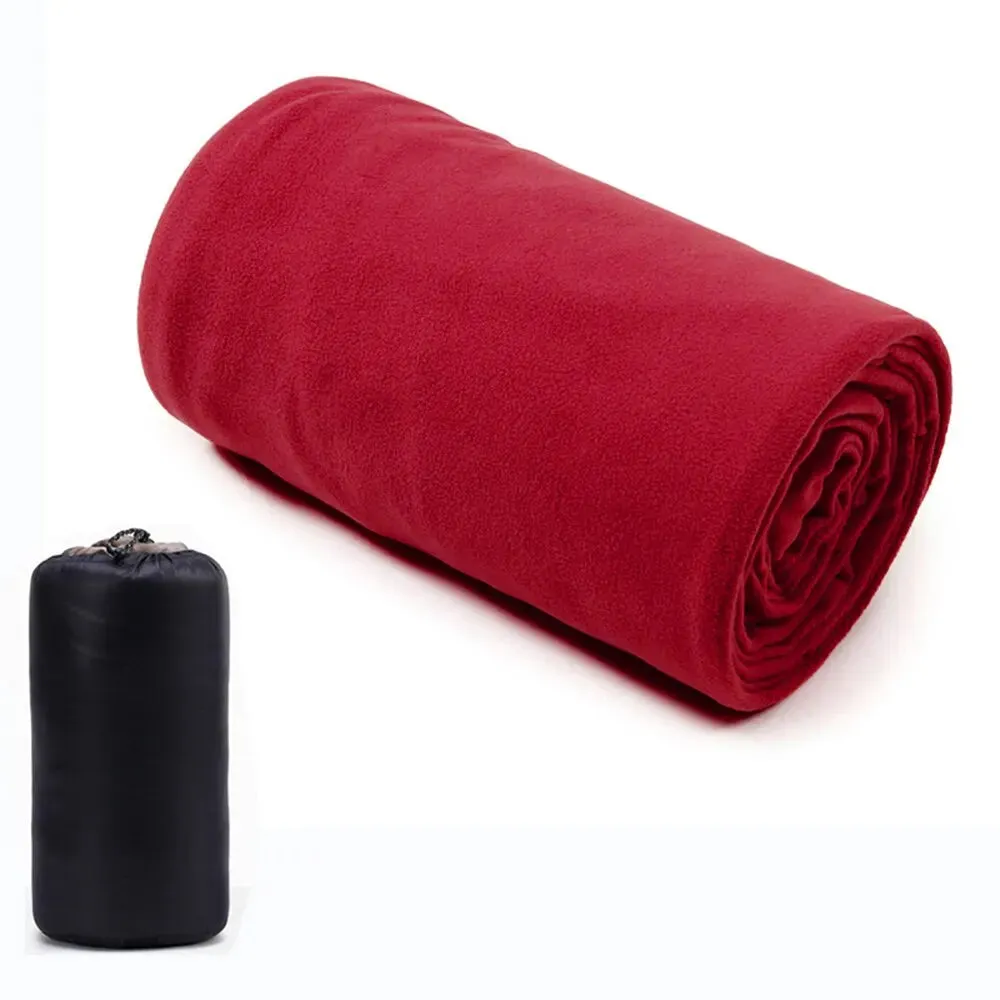 Lightweight Fleece Travel Sleeping Bag Liner