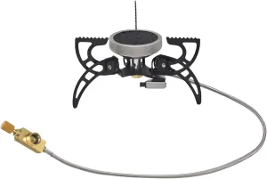 [lilaBelle]ERK Folding Gas Stove【Premium Steel Construction】High Heat Efficiency Infrared, for Camping and Backpacking, Supports Multiple Fuel Types