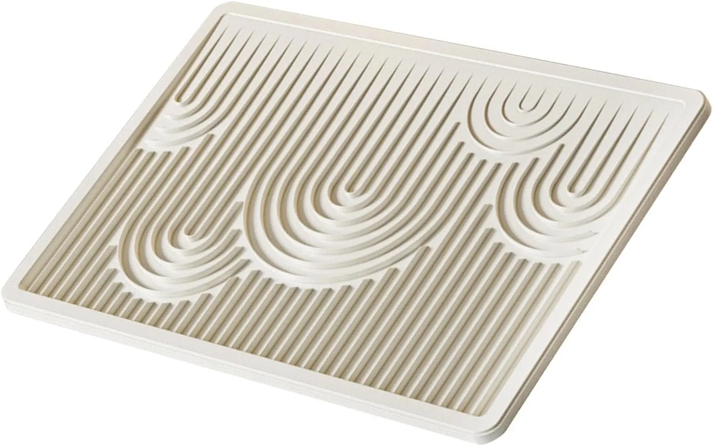 Litter Box Mat Waterproof Scratch Pad Anti Slip Litter Trapping Mat Kitten Footboard Pad for Living Room Indoor Cats Bedroom