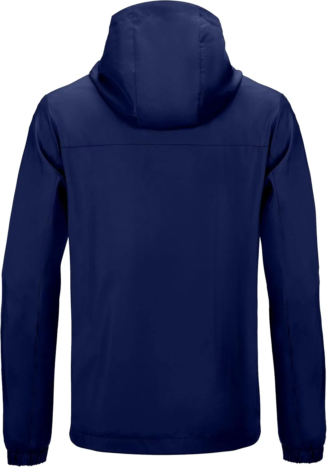 Little Donkey Andy Men’s Lightweight Breathable Windbreaker Golf Jacket UPF50  Windproof Outdoor Running Coat