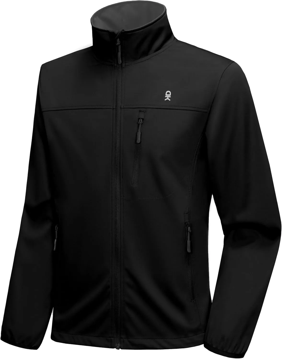 Little Donkey Andy Men's Lightweight Softshell Jacket Windbreaker for Running Travel Hiking, Windproof, Water-resistant