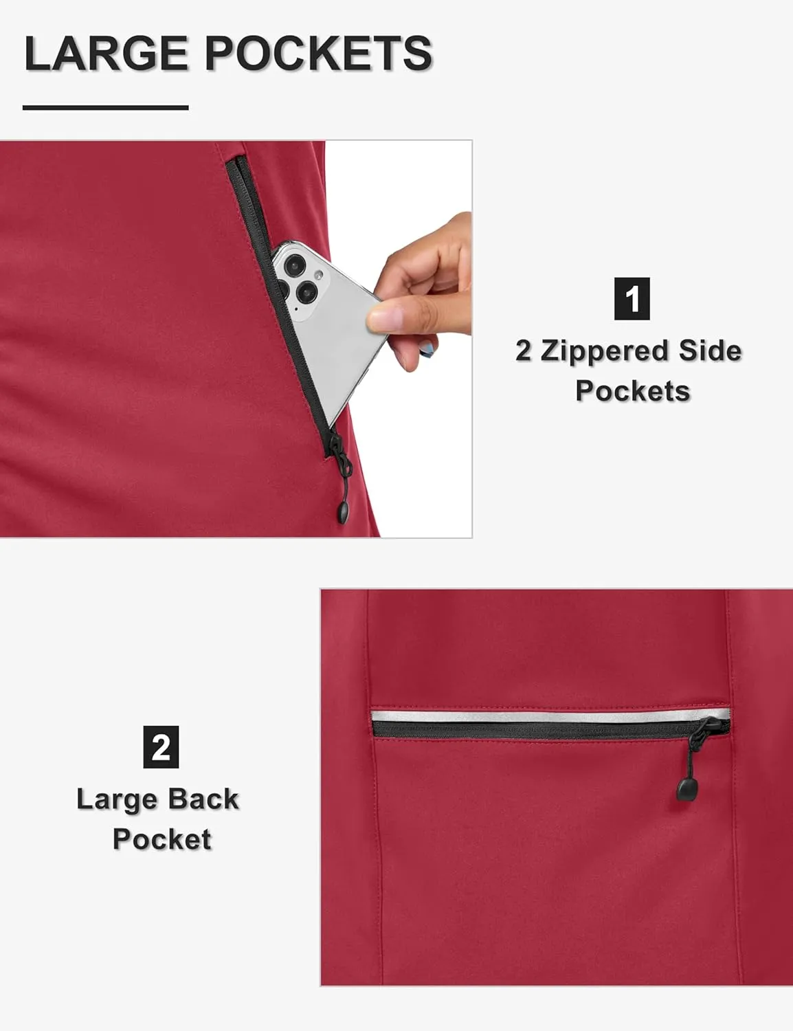 Little Donkey Andy Women's Short Sleeve Jacket Windproof Lightweight Vest for Golf Hiking Running