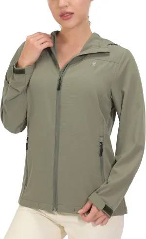 Little Donkey Andy Women's Sun Protection Hoodie Jackets Long Sleeve UPF50  Shirts Hiking Travel Camp Air Holes Full Zip