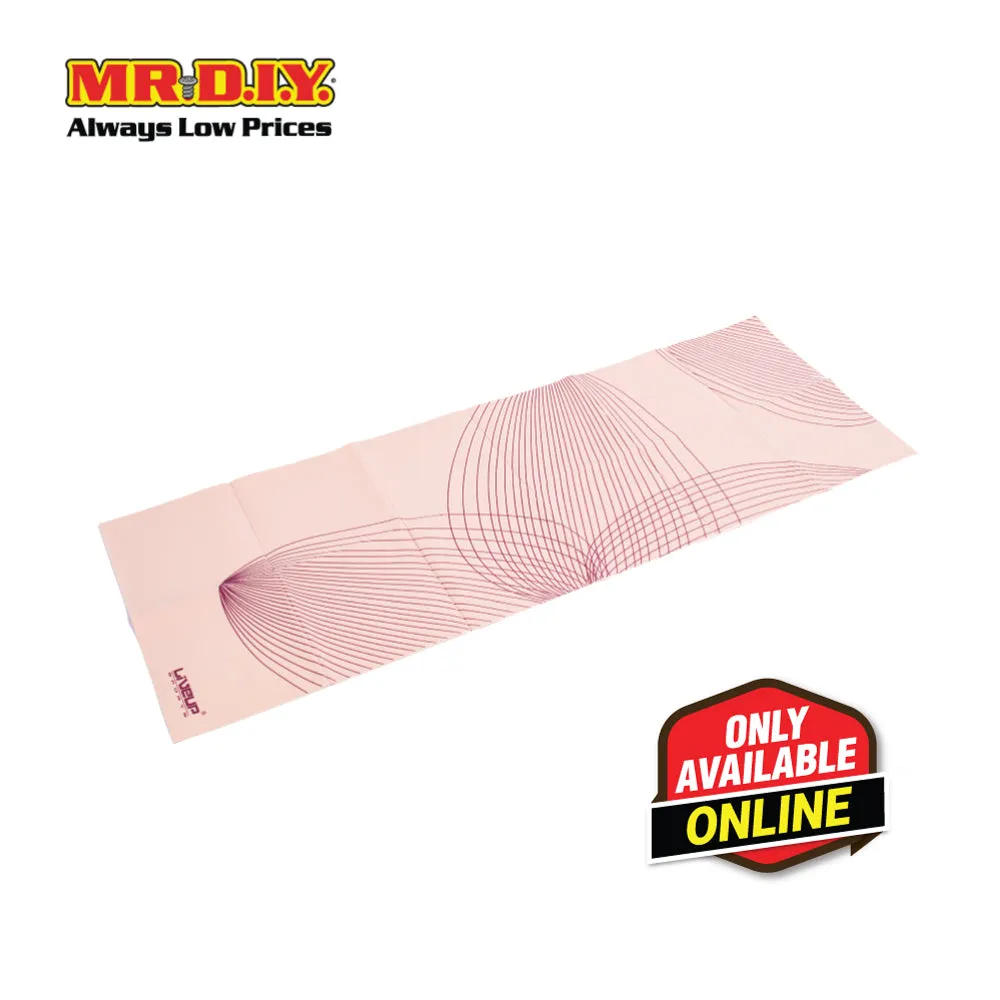 LIVEUP Sports PVC Travel Foldable Yoga Mat (173cm) LS3290