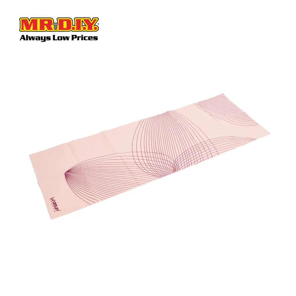 LIVEUP Sports PVC Travel Foldable Yoga Mat (173cm) LS3290