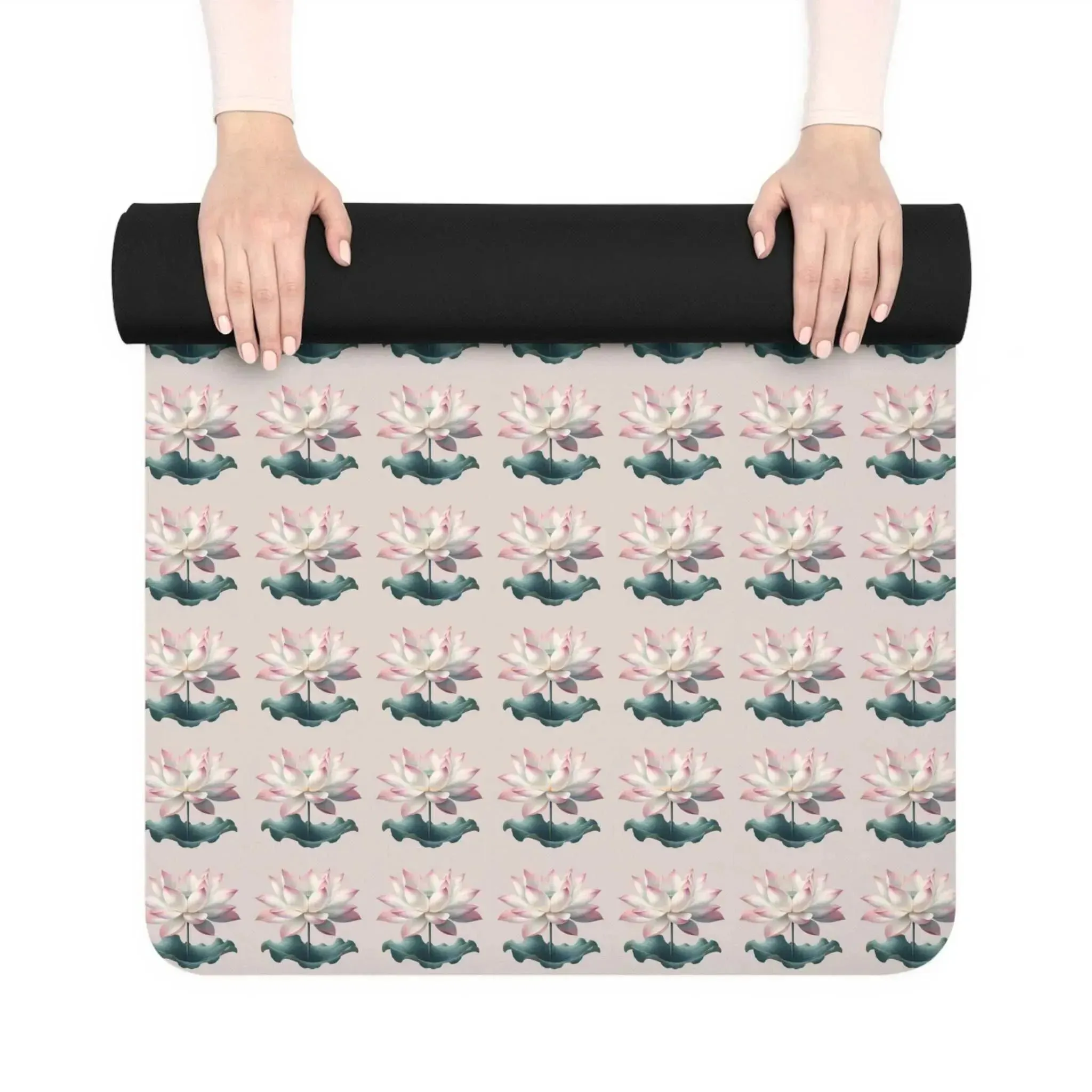 Lotus Tranquility Yoga Mat - Nurture Your Zen 🌸🧘‍♀️