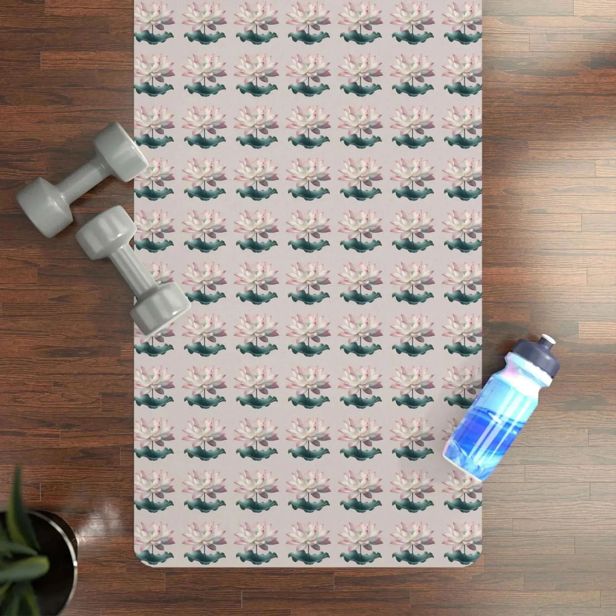 Lotus Tranquility Yoga Mat - Nurture Your Zen 🌸🧘‍♀️
