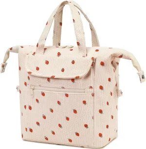 Lunch Box for Women Waterproof & Leakproof Lunch Tote Bags Large Reusable Thermal Cooler Bag for Work, Picnic, Travel or Daily Use