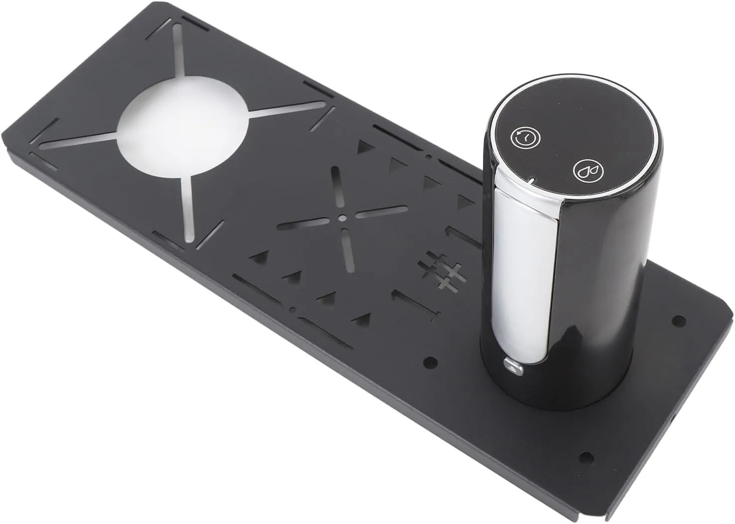 Luqeeg Portable IGT Table Plate with Electric Water Pump, Camping IGT Table Board, Stainless Steel 0.5 Unit IGT Table Board Outdoor Stove Furnace Board Hiking Accessories