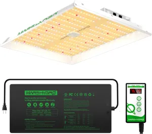 MARS HYDRO TS1000 150W LED Grow Light with 10''x 20.75'' Seedling Heat Mat with Thermostat for Seedlings Veg