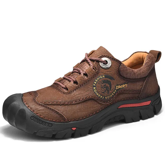Men's Hiking Shoes – Ergonomic Leather Outdoor Footwear for Adventure Trails