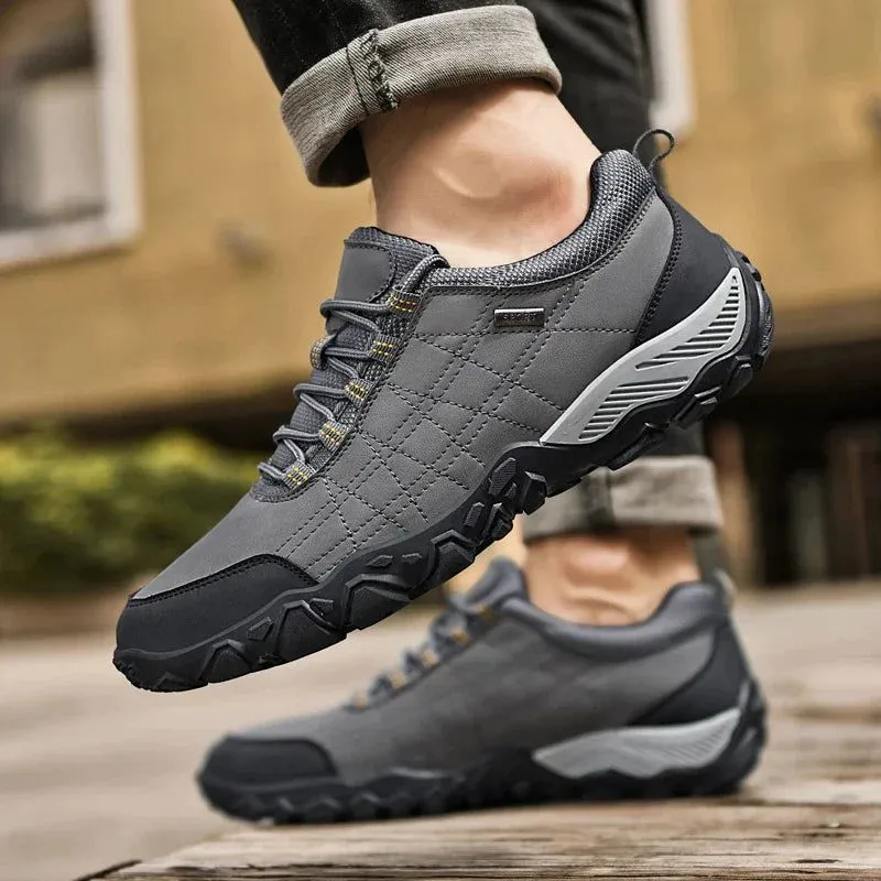 Men's Hiking Shoes – Ergonomic Leather Outdoor Footwear for Adventure Trails
