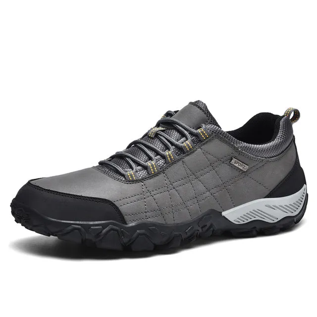 Men's Hiking Shoes – Ergonomic Leather Outdoor Footwear for Adventure Trails