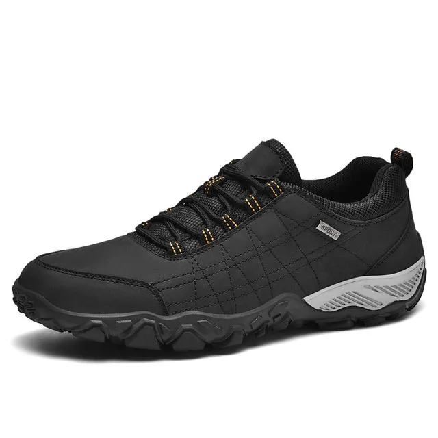 Men's Hiking Shoes – Ergonomic Leather Outdoor Footwear for Adventure Trails