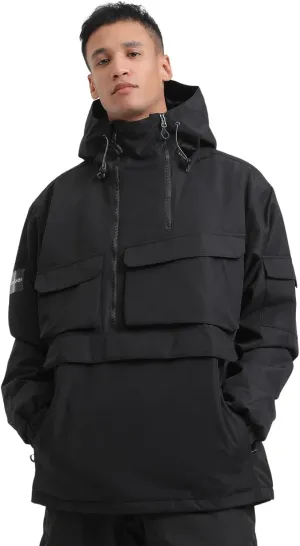 Mens Snowboard Jacket Ski Pullover Coat Warm Waterproof Windproof Men Snowboarding Jacket Winter Sports