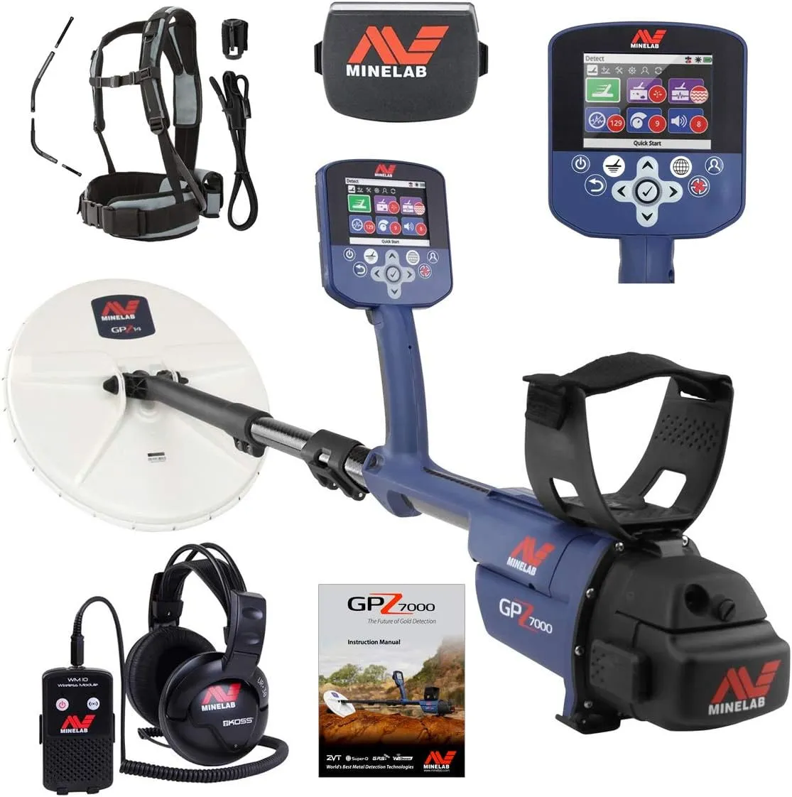 Minelab GPZ 7000 Gold Nugget Metal Detector