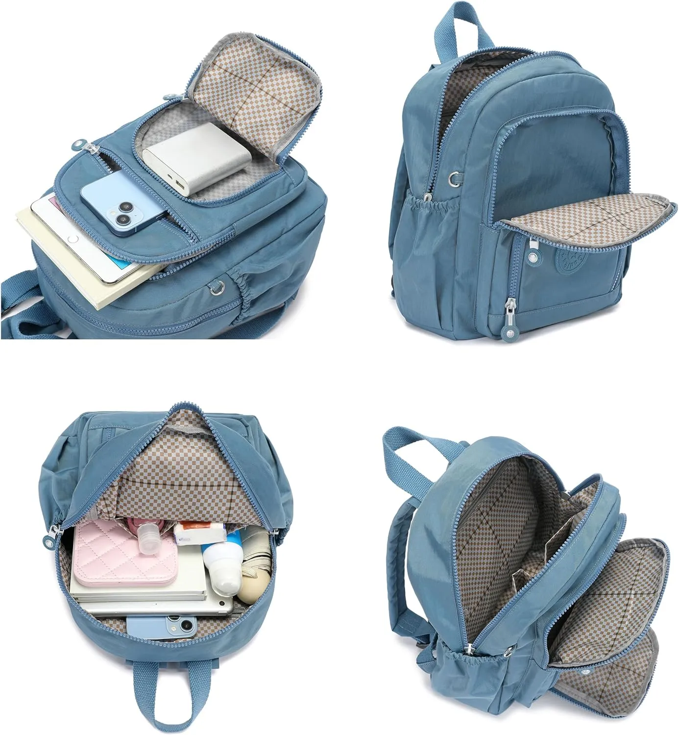 Mini Hiking Waterproof Laptop Backpack Purse for Women and Men,Travel Backpack 8.6L