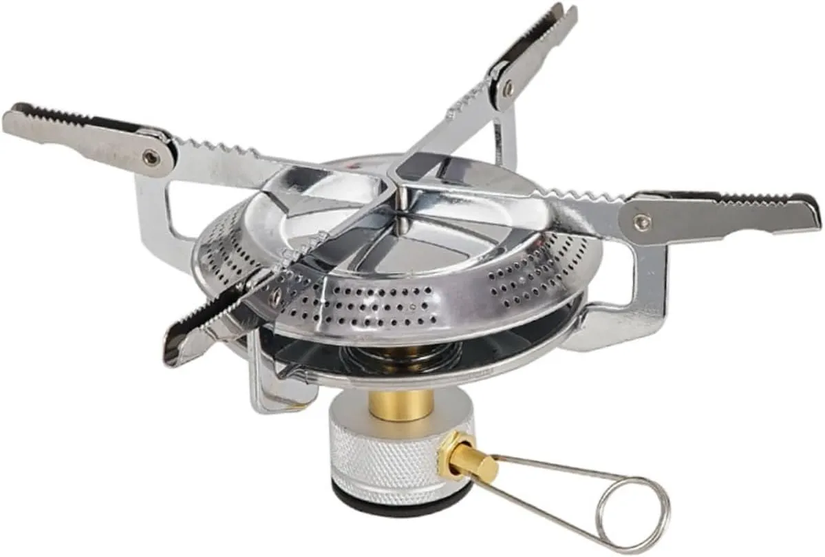 Mini Portable Camping Stove Propane for Outdoor Cooking Bbq and Hiking