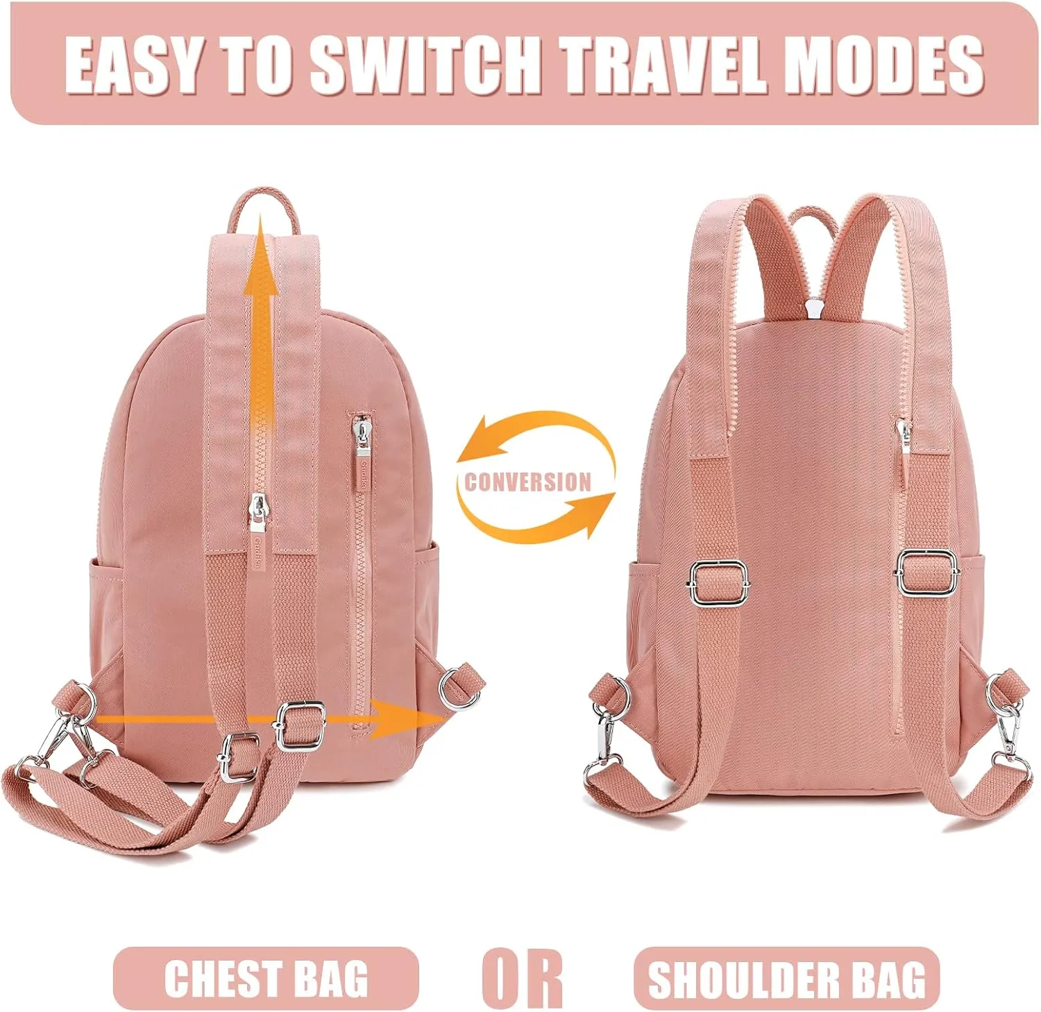 Mini Waterproof Backpack Purse for Women and Men,Small Travel Daypack