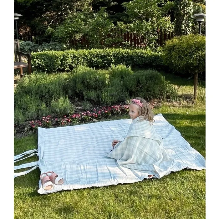 Mint - XXL picnic blanket - picnic mat 180×150 cm