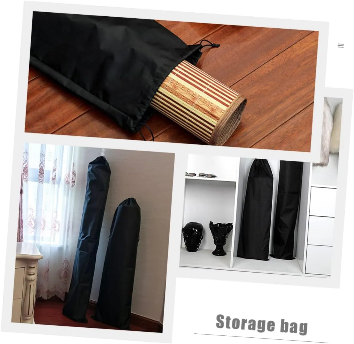 Mipcase 4 Pcs Mat Storage Bag Nylon - Quilt Cover