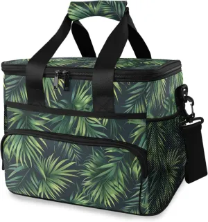 MNSRUU Cooler Bag Green Cactus Soft Cooler Bag Insulated Lunch Totes Picnic Bag Beach Cooler Lunch Box Container with Adjustable Shoulder Strap